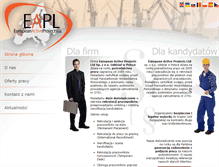 Tablet Screenshot of eap-ltd.pl